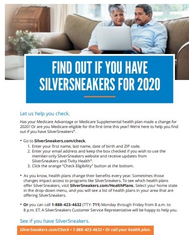 silver sneakers discounts